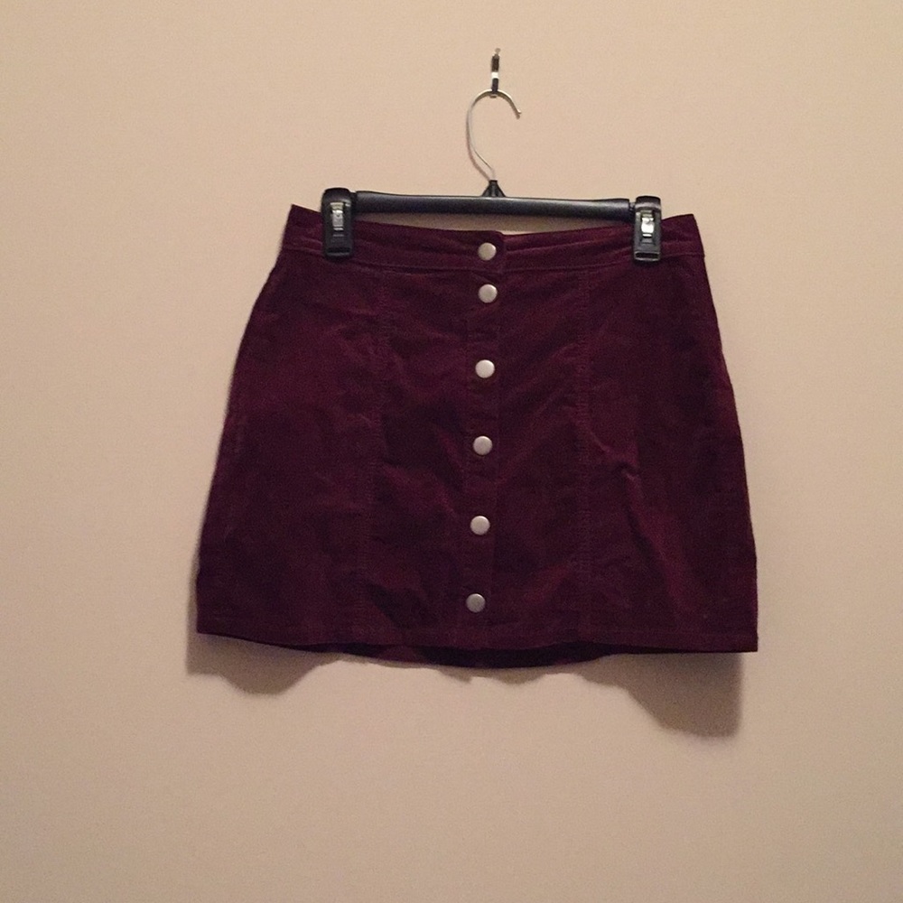 Brandy Melville button up skirt.